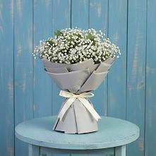Букет цветов из:  Гипсофила в Новое Грешино