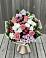 Букет цветов из: Альстромерии, Гвоздики, Розы и Хризантемы в Новое Грешино