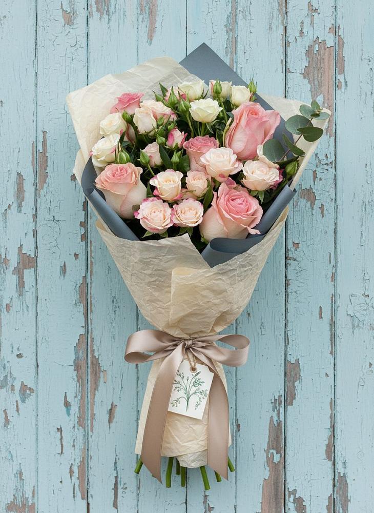 Букет цветов из: Розы в Новое Грешино