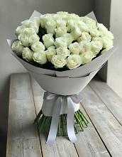Букет 35 Белых роз в Новое Грешино