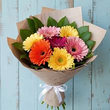 Букет цветов из:  Герберы в Новое Грешино