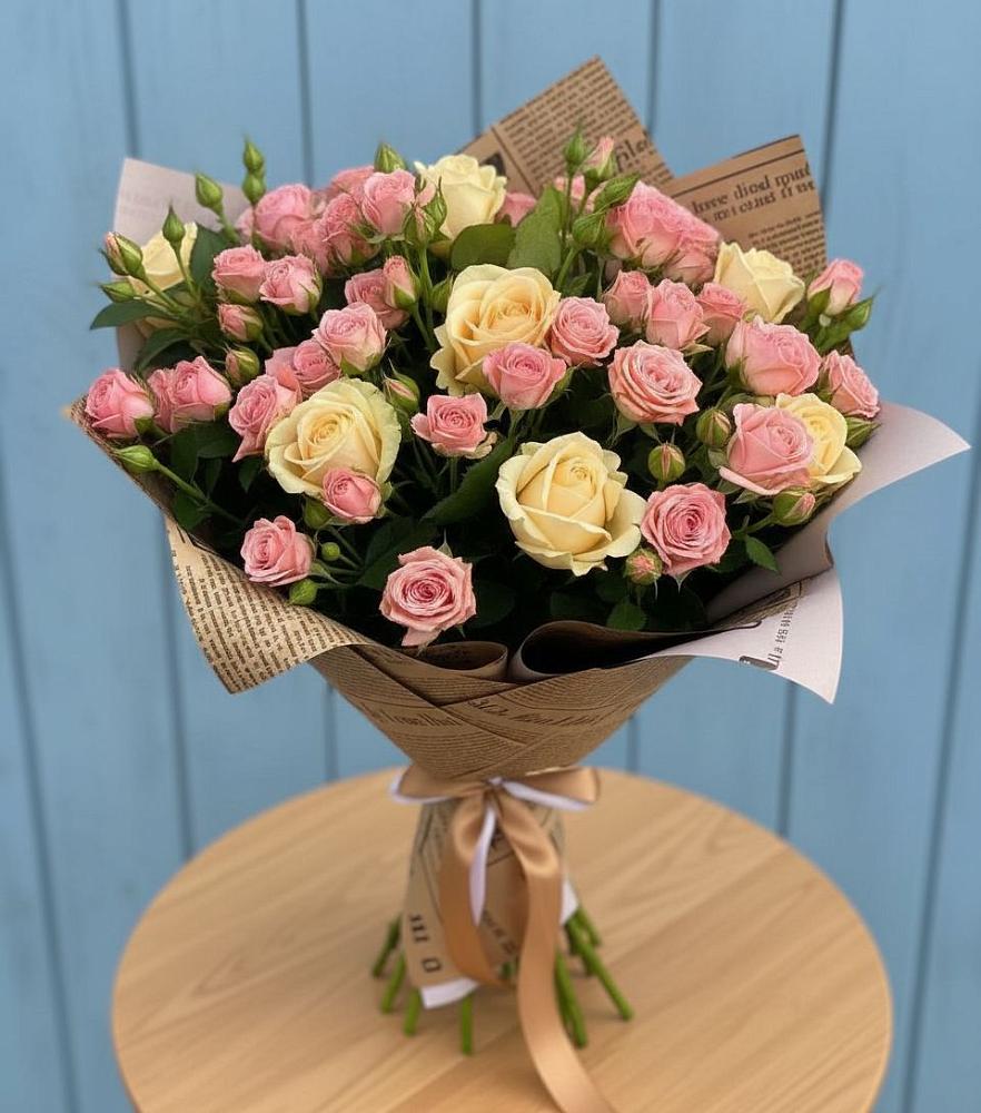 Букет цветов из: Розы в Новое Грешино