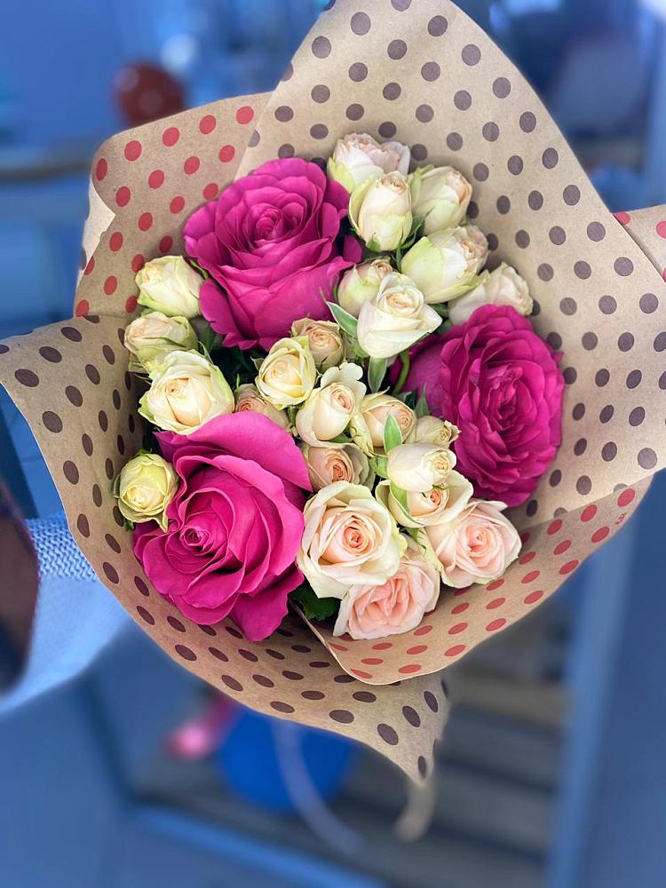 Букет цветов из: Розы в Новое Грешино