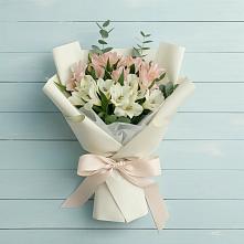 Букет цветов из:  Альстромерии в Новое Грешино