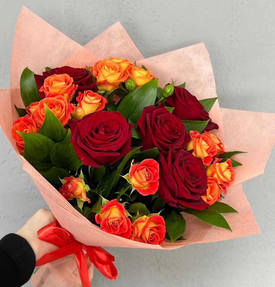 Букет Любовь и восторг в Новое Грешино