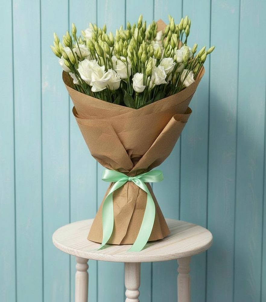 Букет цветов из: Лизиантусы в Новое Грешино