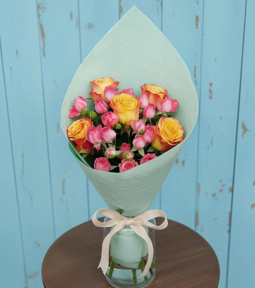 Букет цветов из: Розы в Новое Грешино