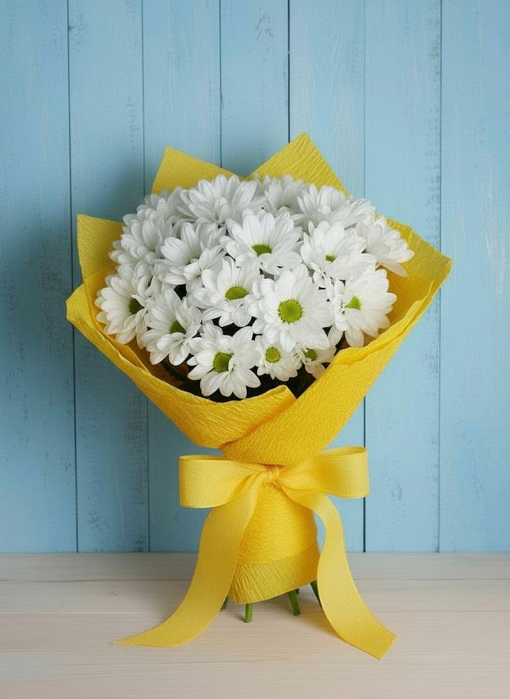 Букет цветов из: Хризантемы в Новое Грешино