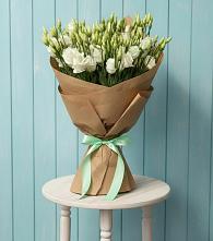 Букет цветов из:  Лизиантусы в Новое Грешино