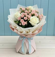 Букет цветов из:  Розы в Новое Грешино