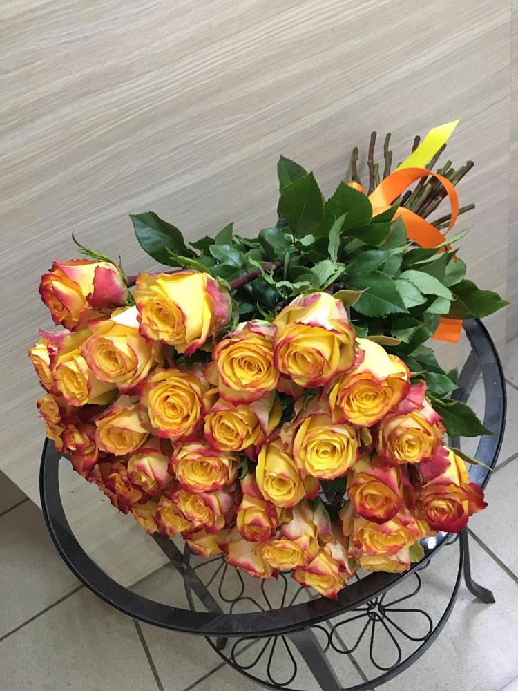 Букет Желтые розы в Новое Грешино