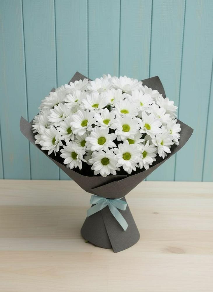 Букет цветов из: Хризантемы в Новое Грешино