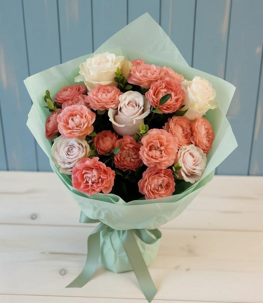 Букет цветов из: Розы в Новое Грешино