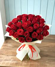Букет 29 Красных роз в Новое Грешино