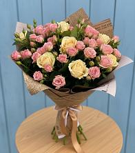 Букет цветов из:  Розы в Новое Грешино