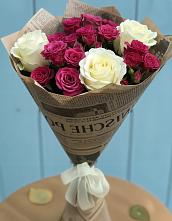 Букет цветов из:  Розы в Новое Грешино