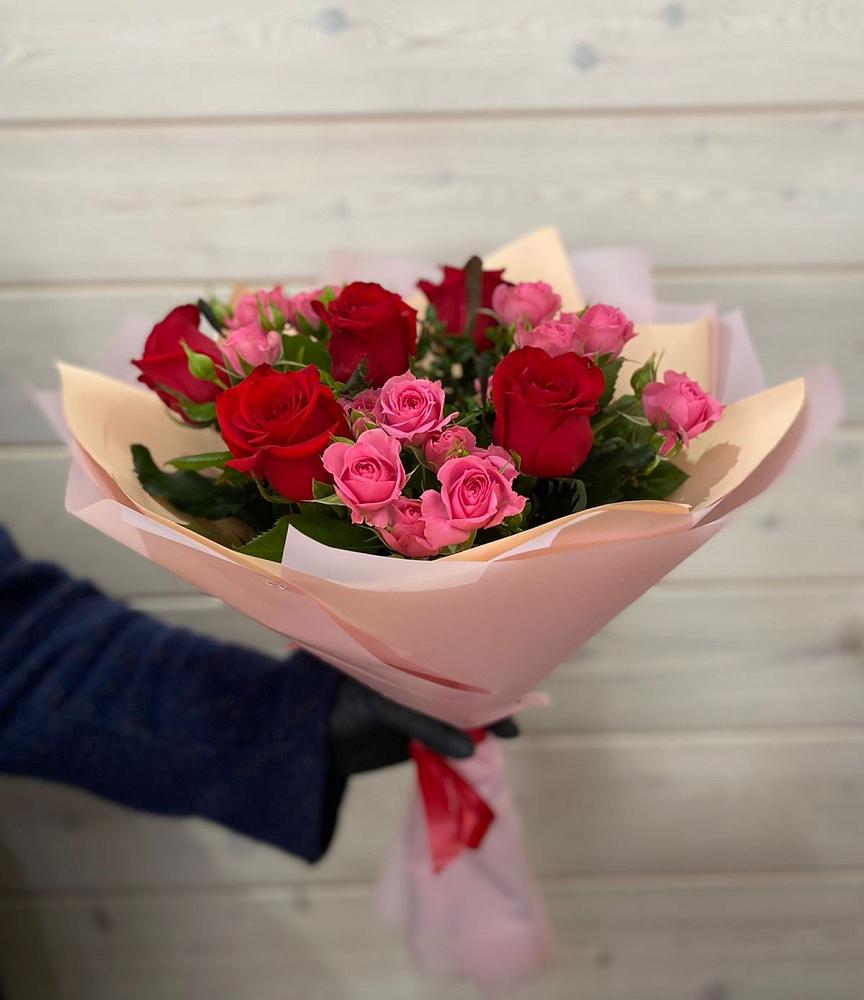 Букет цветов из: Розы в Новое Грешино