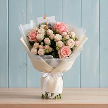 Букет цветов из:  Розы в Новое Грешино