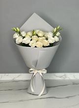 Букет цветов из:  Розы и Лизиантусы #REPLACE_PRED# Новое Грешино